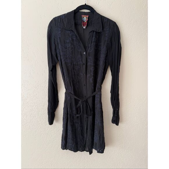 Johnny Was Shirt Dress - Picture 1 of 7